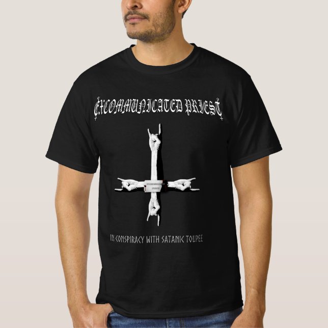 Excommunicated Priest "In Conspiracy" T-Shirt (Front)
