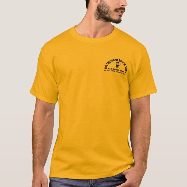 excrement_tee T-Shirt (Front)