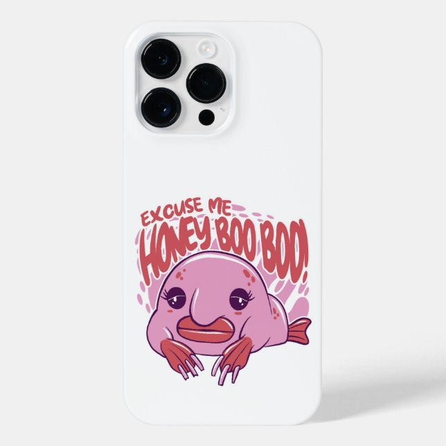 EXCUSE ME HONEY BOO BOO  iPhone CASE (Back)