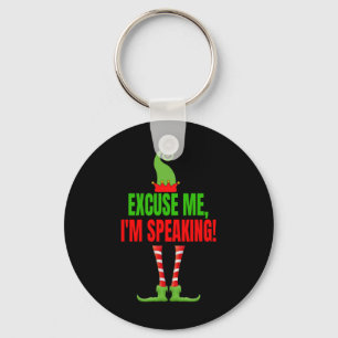 Excuse Me I#39;m Speaking Funny Kamala Harris Joe  Key Ring