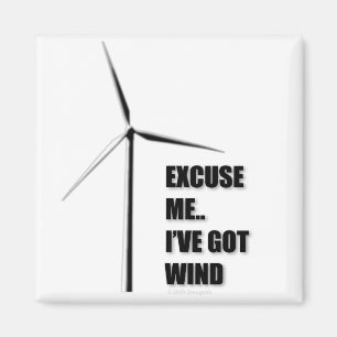 Excuse Me.. I've Got Wind - Magnet