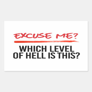 Excuse me which level is this rectangular sticker