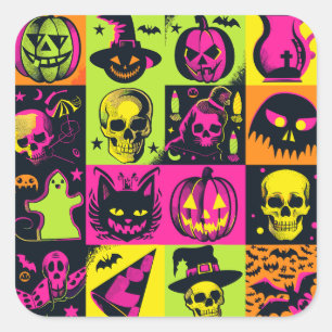 ExDesigner Customization Halloween Square Sticker
