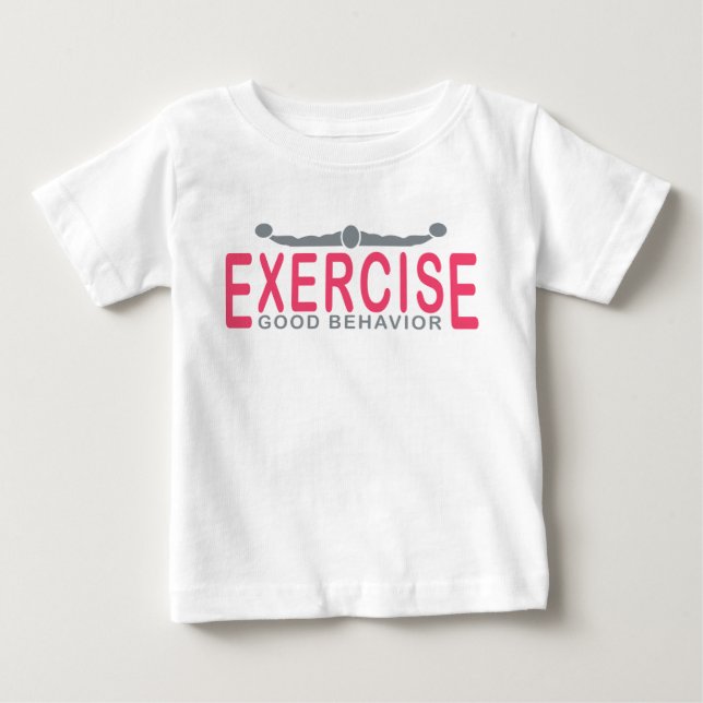 EXECISE:GB Baby Fine Jersey T-Shirt (Front)