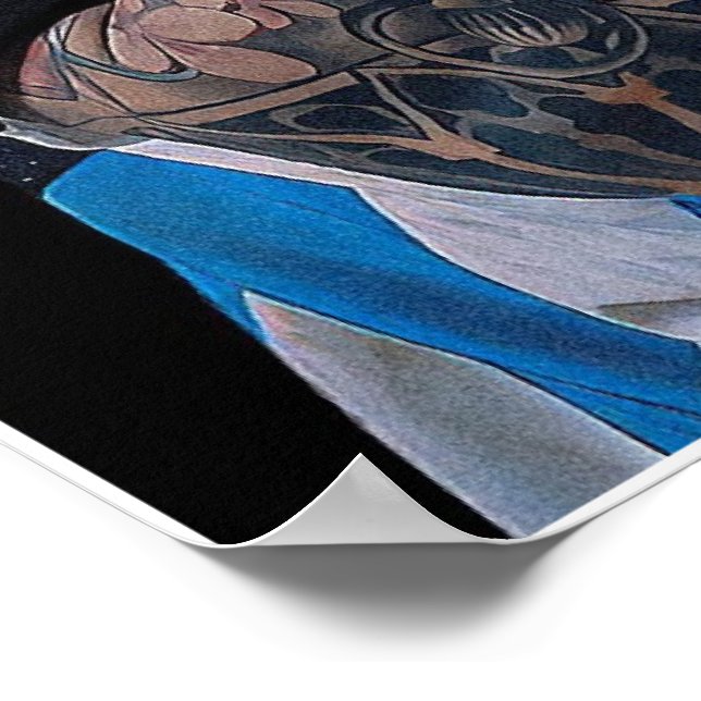 Execution Is the Real Talent Motivation Poster (Corner)