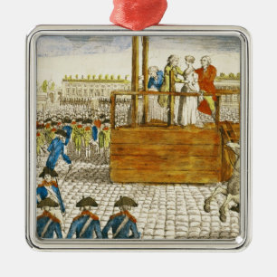 Execution of Marie-Antoinette Metal Tree Decoration