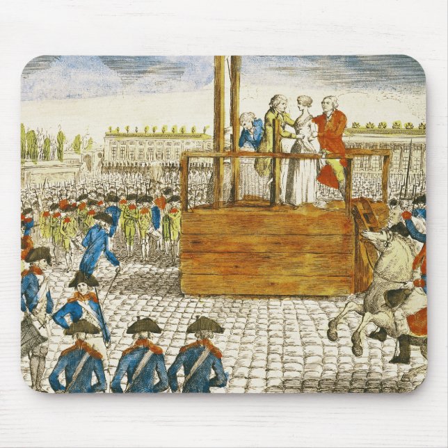 Execution of Marie-Antoinette Mouse Pad (Front)