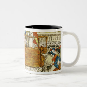 Execution of Marie-Antoinette Two-Tone Coffee Mug
