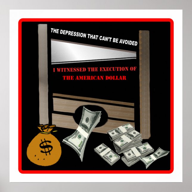 Execution of the American Dollar Poster (Front)