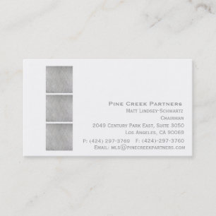 Executive Business Card