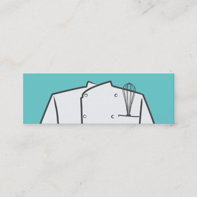 Executive Chef Mini Business Card (Front)