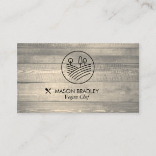 Executive Chef   Wood and Icons Business Card