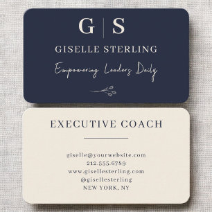 Executive Coach Business Card