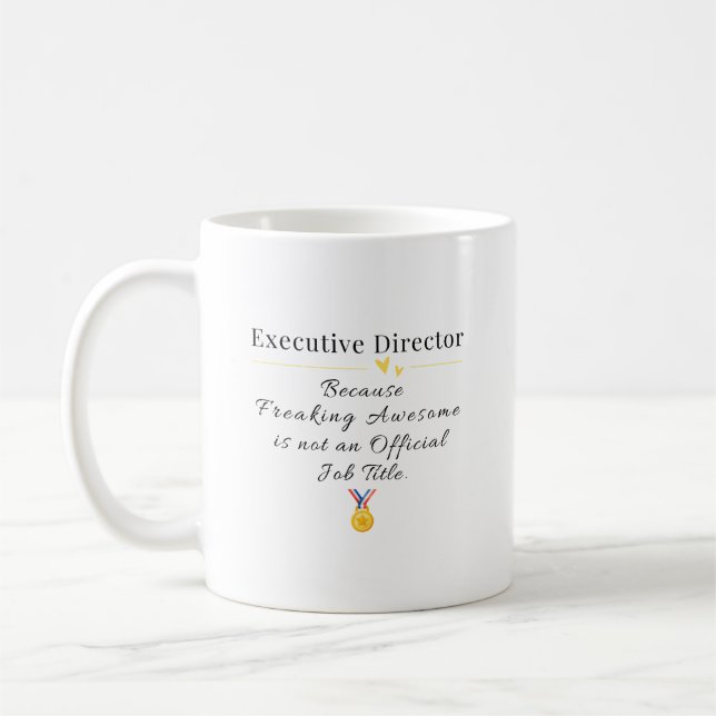 Executive director  coffee mug (Left)