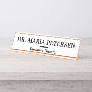 Executive Director Desk Name Plate