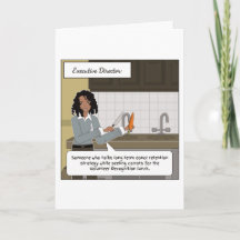 Executive Director Thank You Card