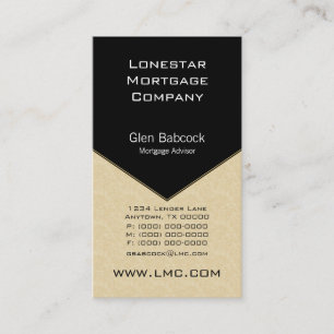 Executive Edge Business Card, Champagne Card