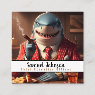 Executive Funny CEO Chief Executive Officer Square Business Card