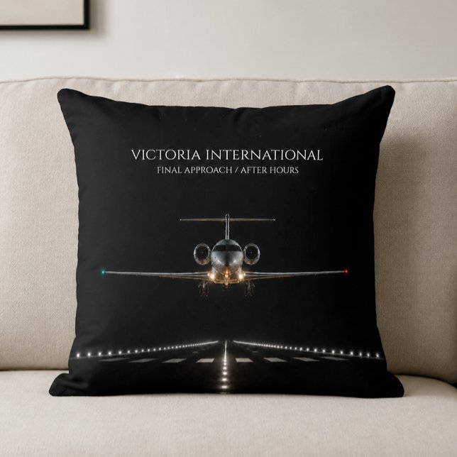 Executive Luxury Jet Arrival After Hours Cushion (Creator Uploaded)