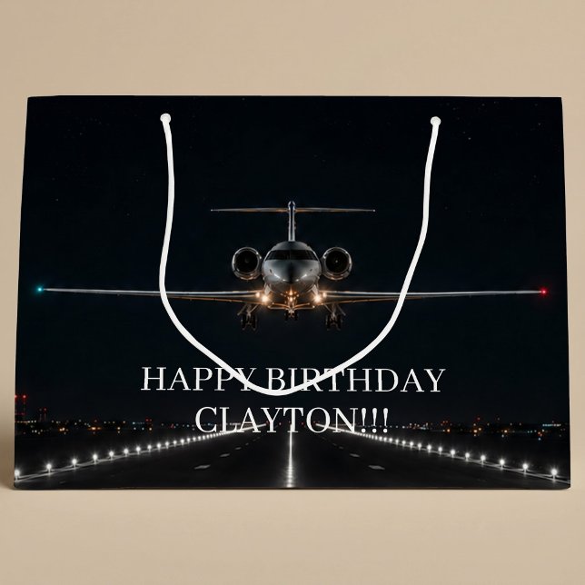 Executive Luxury Jet Arrival After Hours Large Gift Bag (Creator Uploaded)