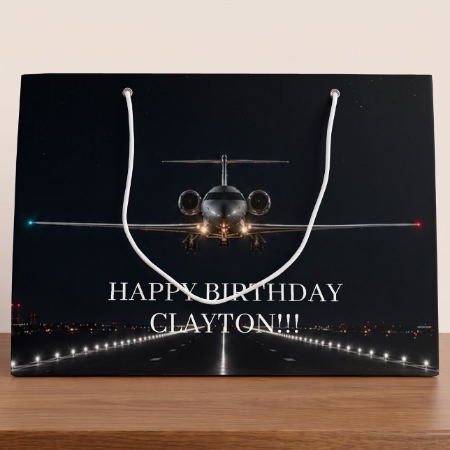 Executive Luxury Jet Arrival After Hours Large Gift Bag (Creator Uploaded)