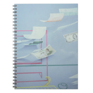 Executive Money I Spiral Notebook