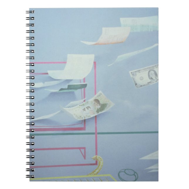 Executive Money I Spiral Notebook (Front)