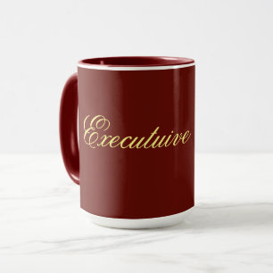 executive mug Wine colour