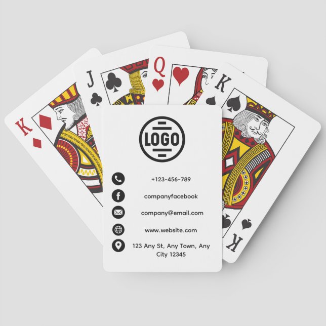 Executive Network Business Playing Cards (Back)