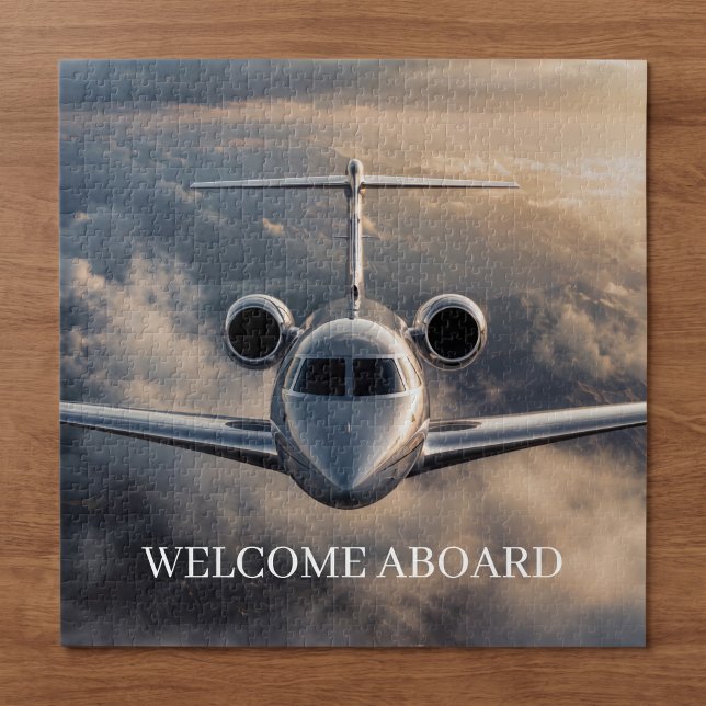 Executive Private Jet Plane Jigsaw Puzzle (Creator Uploaded)