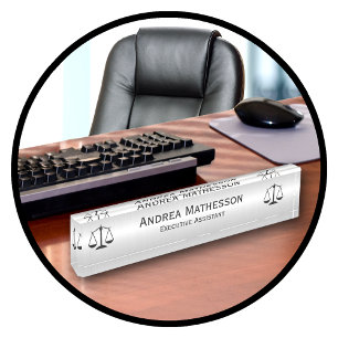 Executive Secretary Desk Name Plates