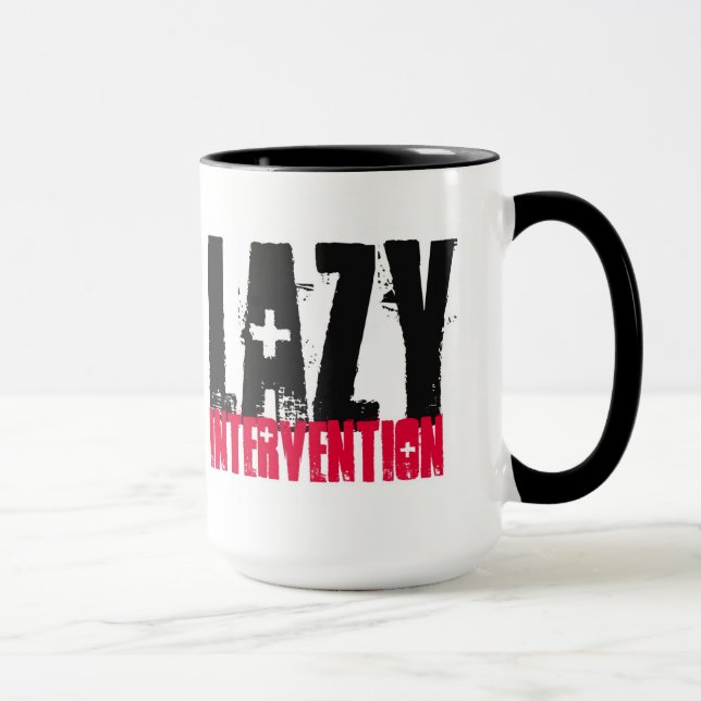 Exercise Addiction Intervention Mug (Right)