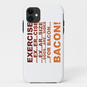 Exercise bacon Case-Mate iPhone case