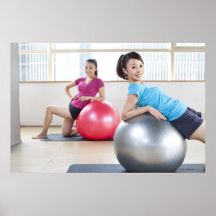 Exercise Balls Poster