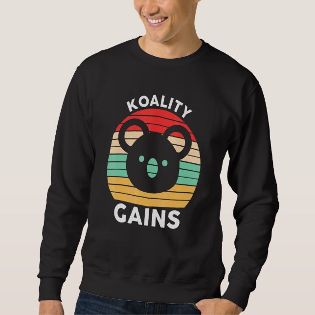 Exercise Bro - Koality Gains Sweatshirt (Front)