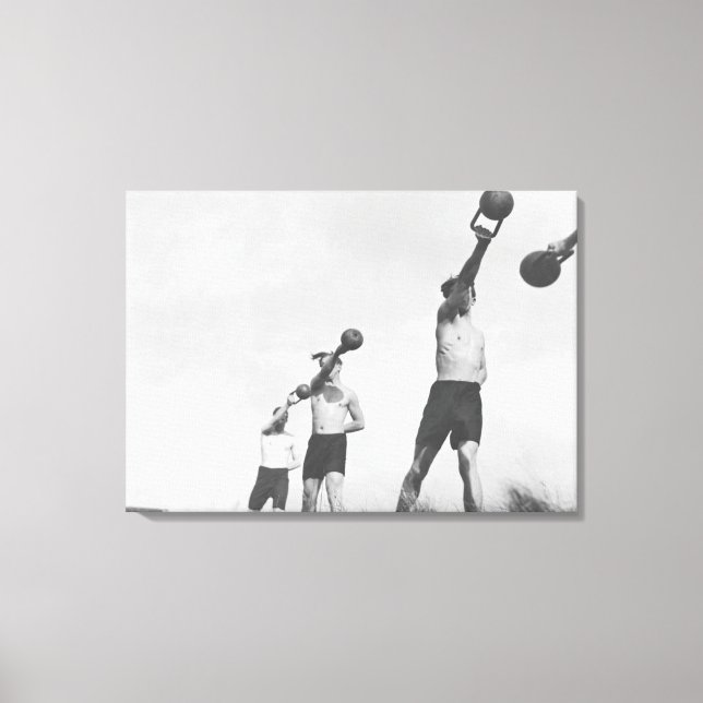 Exercise Canvas Print (Front)