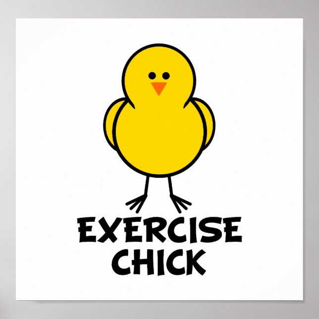 Exercise Chick Poster (Front)
