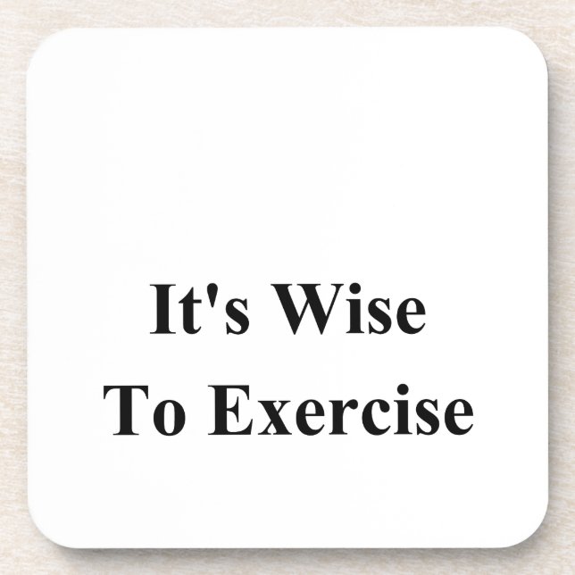 Exercise Coaster (Front)