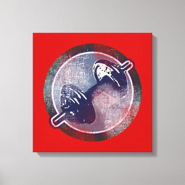 exercise / fitness / gym canvas print (Front)