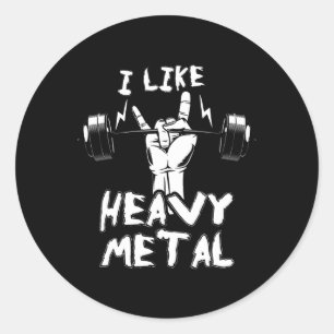 Exercise Fitness Instructor Personal Trainer Gift  Classic Round Sticker