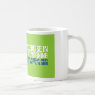 Exercise in the Morning Mug