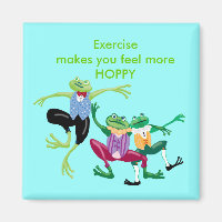 Exercise makes you feel more HOPPY