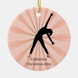 Exercise Name Ceramic Tree Decoration
