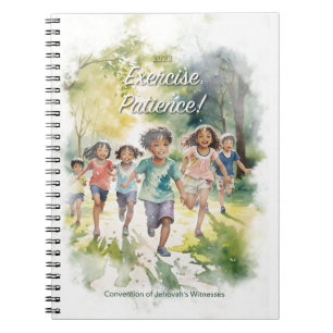 Exercise Patience! 2023 Notebook- JW Convention Notebook