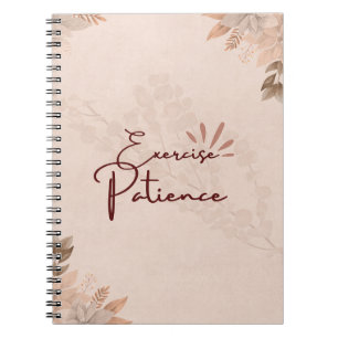 Exercise Patience 2023 Regional Convention JW Notebook