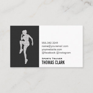 Exercise Personal Training Business Card