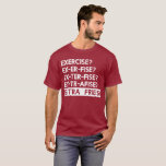 Exercise to Extra Fries T-Shirt<br><div class="desc">This Exercise to Extra Fries shirt is for any man with a great sense of humour who wants to exercise,  but not as badly as he wants to eat extra fries.</div>