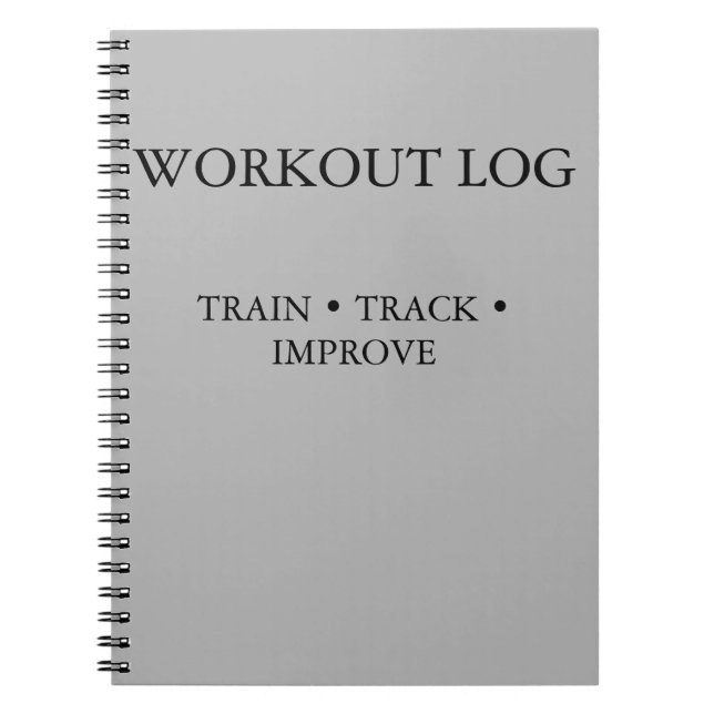 Exercise Tracker & Training Journal (Front)