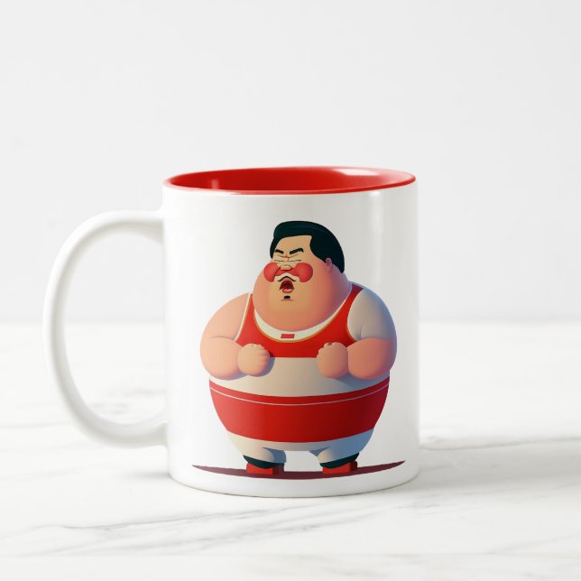 Exercise  Two-Tone coffee mug (Left)