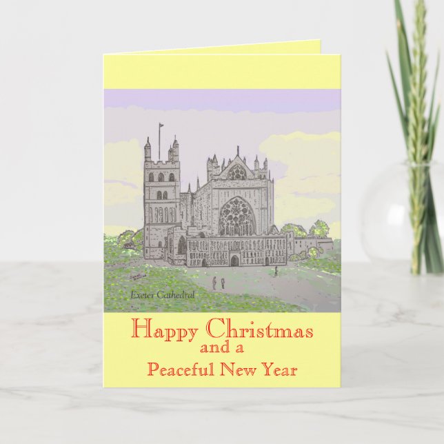 Exeter Cathedral Christmas Card (Front)